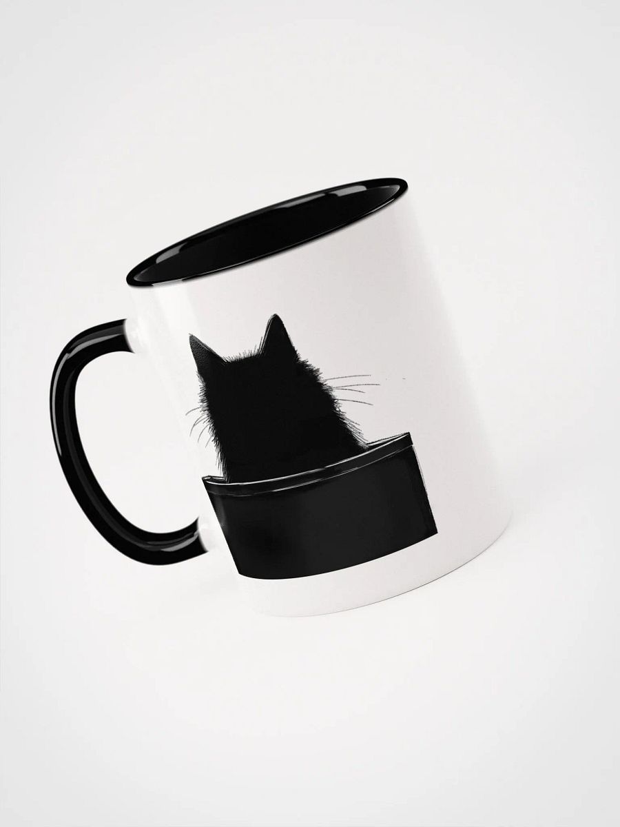 Mug Black Cat in Letter Box product image (8)