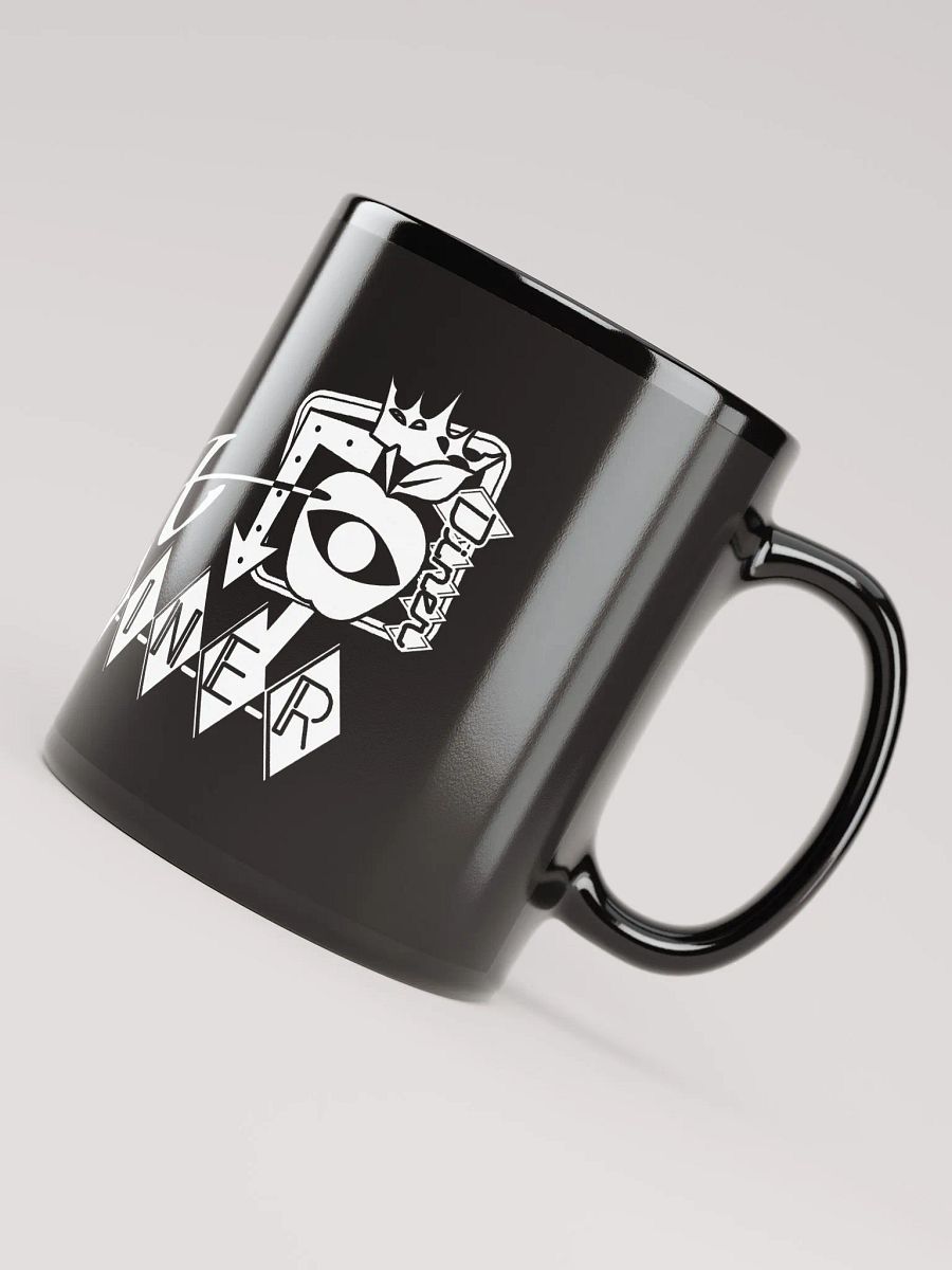 King Apple Diner (White) ✦ Black Glossy Mug product image (7)