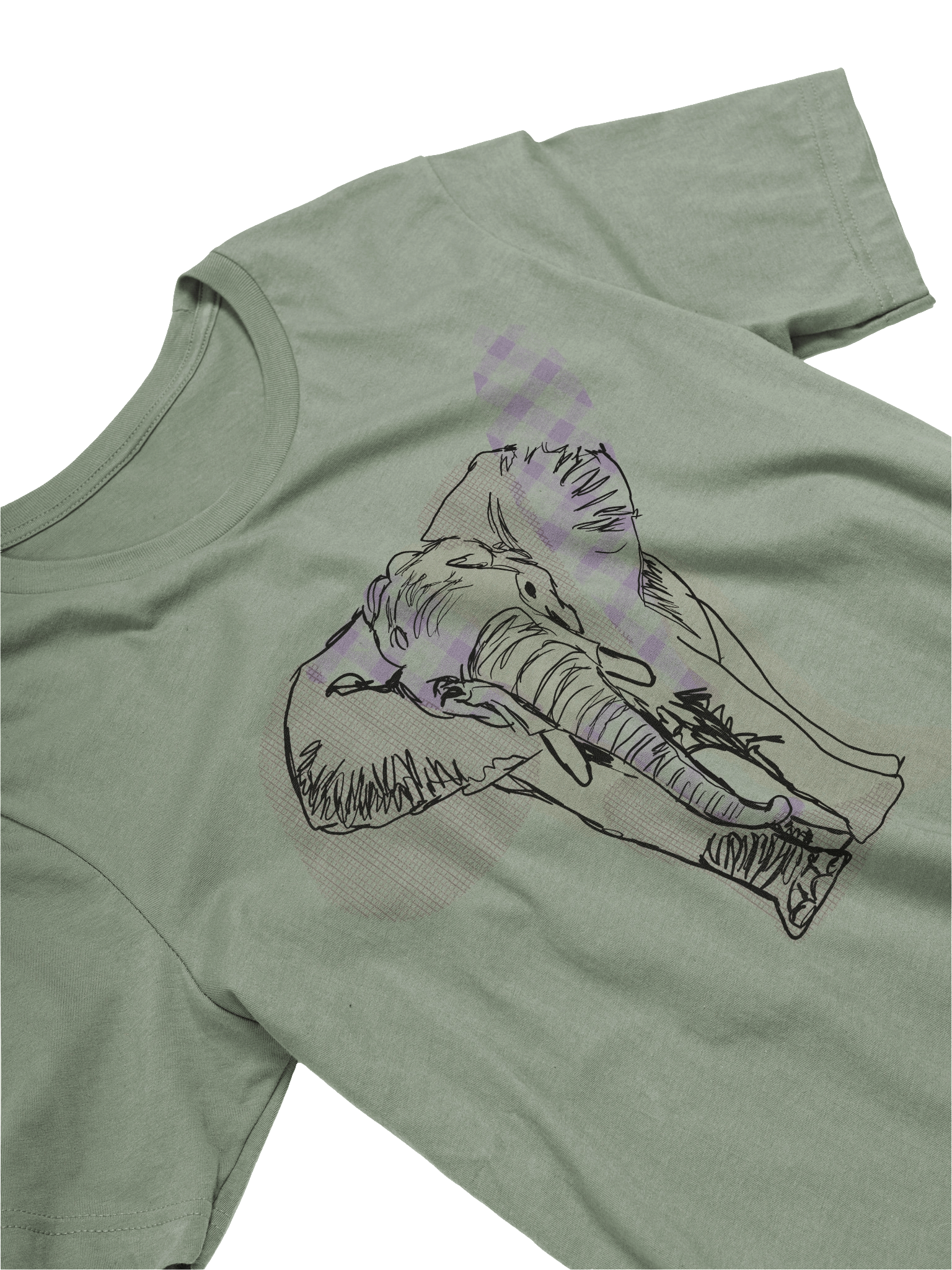 elephant art tshirt product image (17)