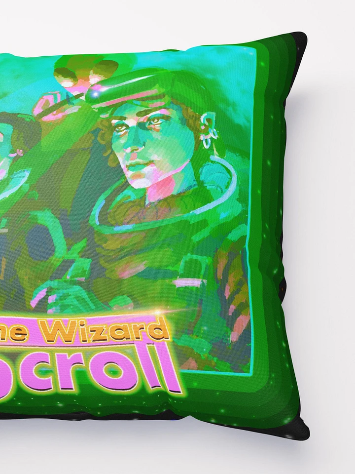 Wizard Scroll IN SPACE Throw Pillow product image (3)