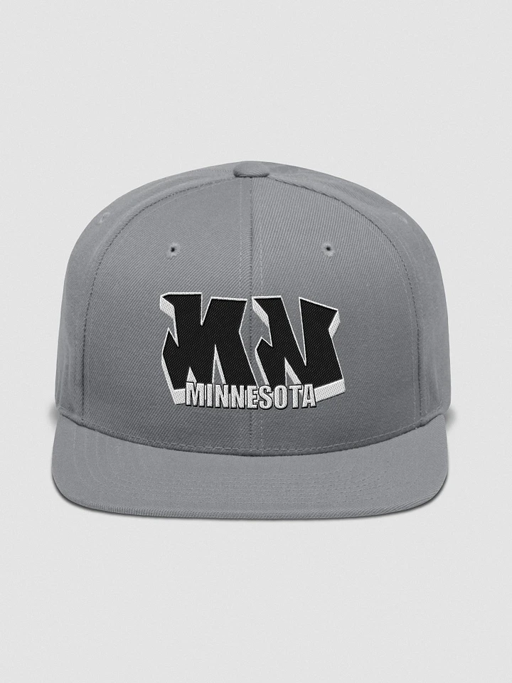 MINNESOTA, MN, Graffiti, Yupoong Wool Blend Snapback Hat product image (1)