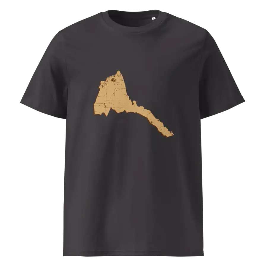 Vintage Eritrea Map Organic Tee product image (5)