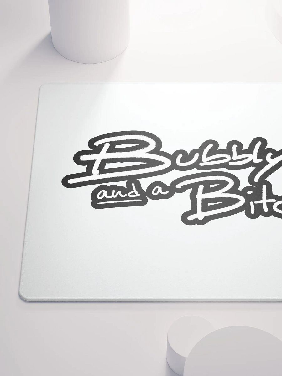 Bubbly and a B*tch (lined design) mouse pad product image (6)