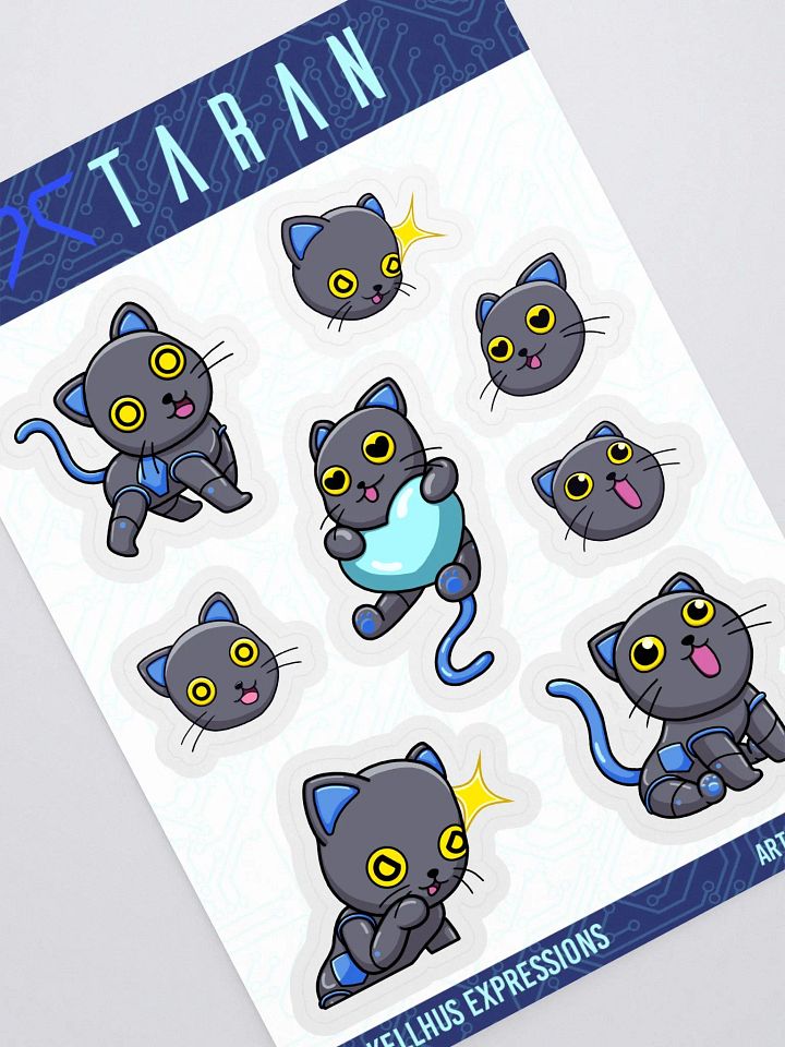 Robo Kellhus Expressions Sticker Sheet product image (2)
