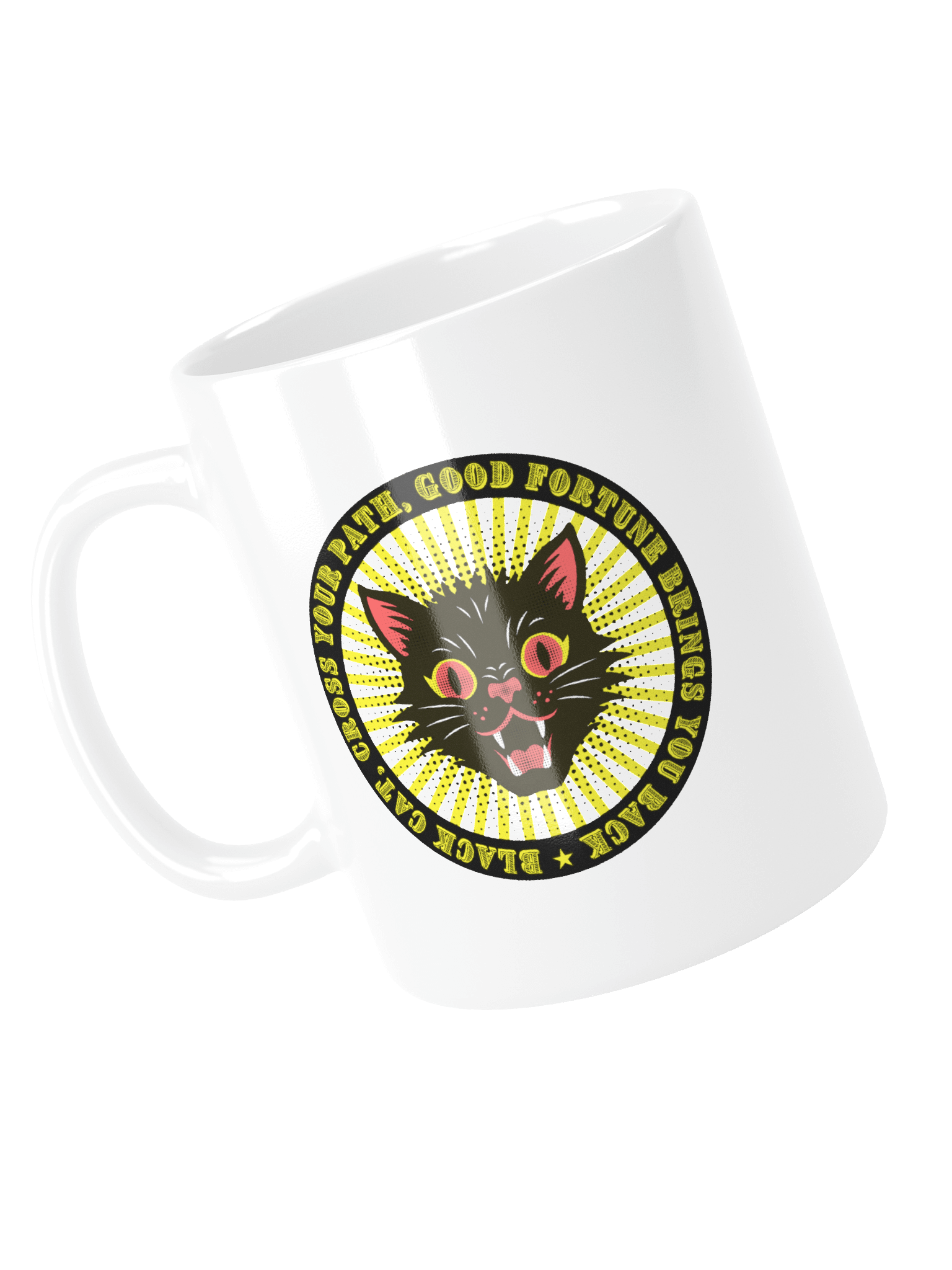 Lucky Black Cat Mug product image (10)