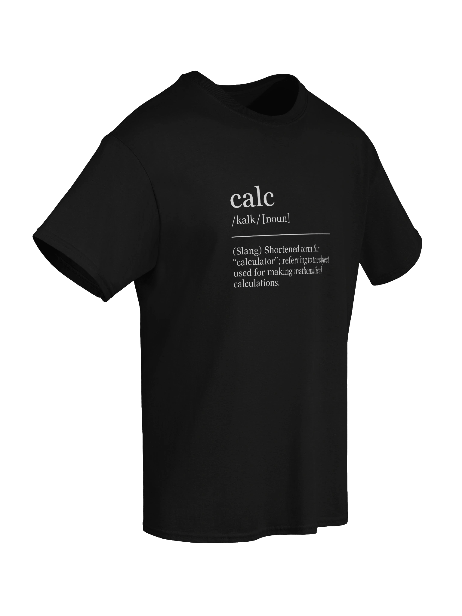 Calc is Short for... Women's Tee product image (64)