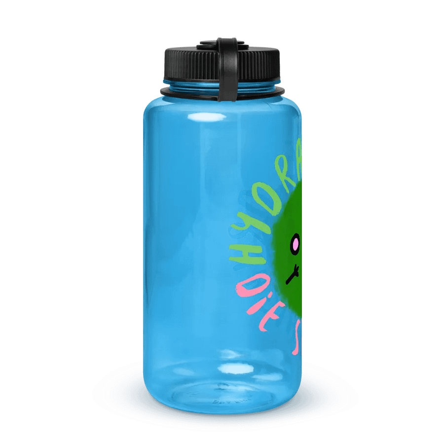 Hydrate or Die Straight Wide Mouth Water Bottle product image (13)