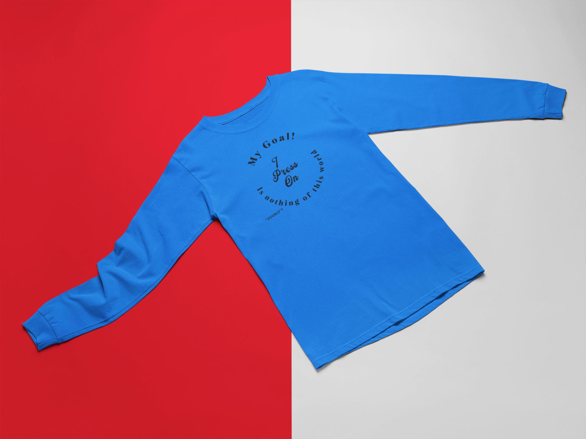 I PRESS ON! (Long sleeve tee) product image (2)