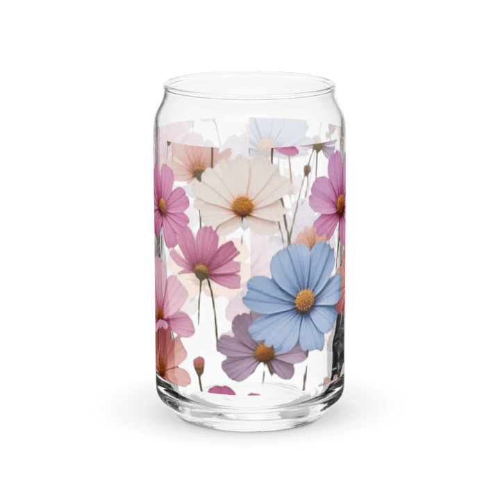 Floral Fusion Can-Shaped Glass product image (2)