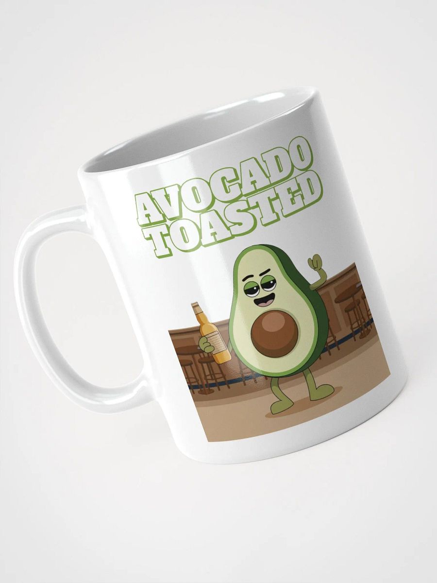 Avocado Toasted Funny White Mug product image (13)