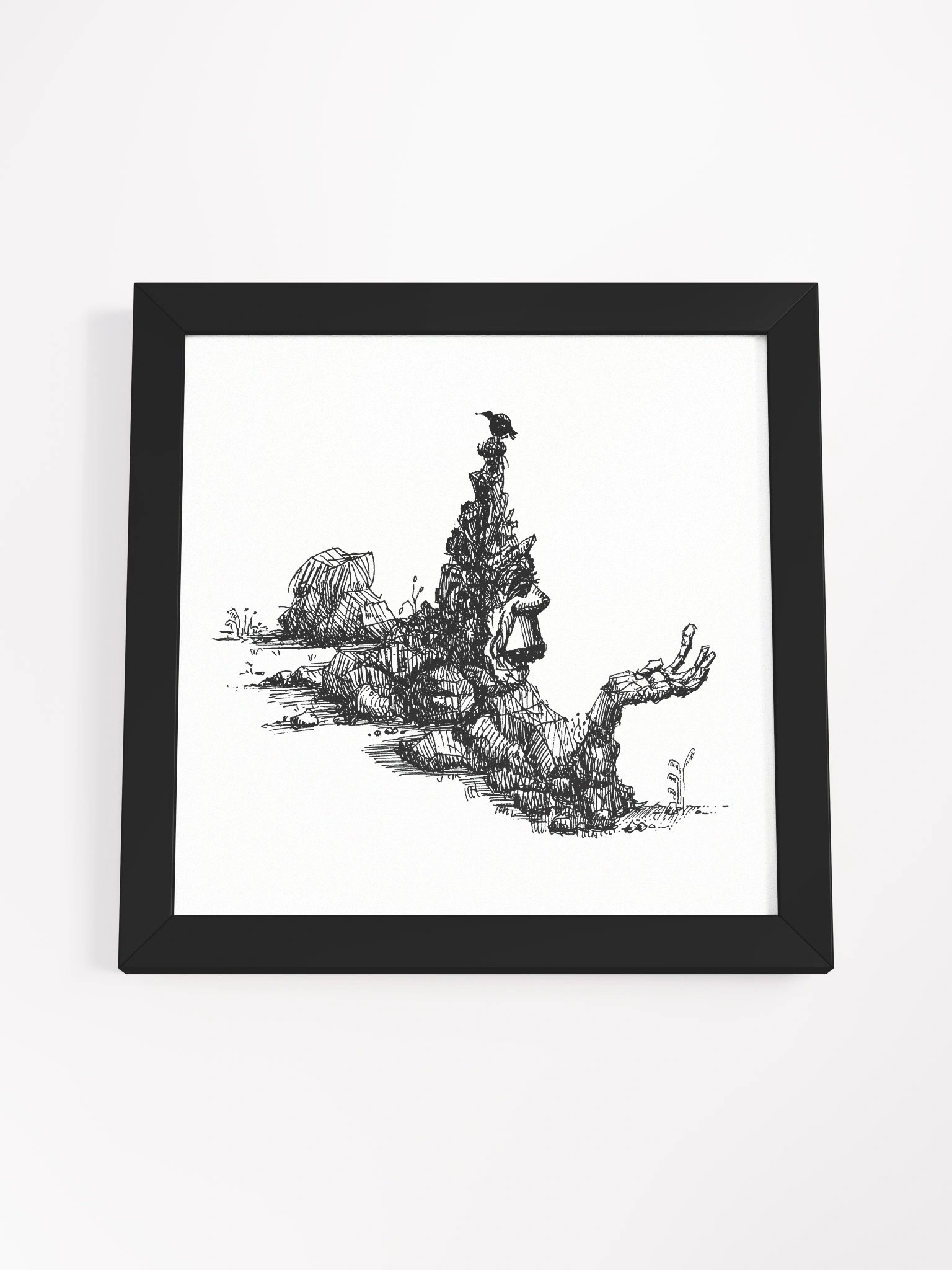 "Every Idea Is Another Path" Framed Print product image (4)