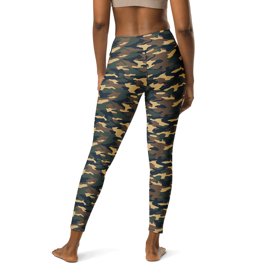 Camo Print Women’s Leggings product image (2)