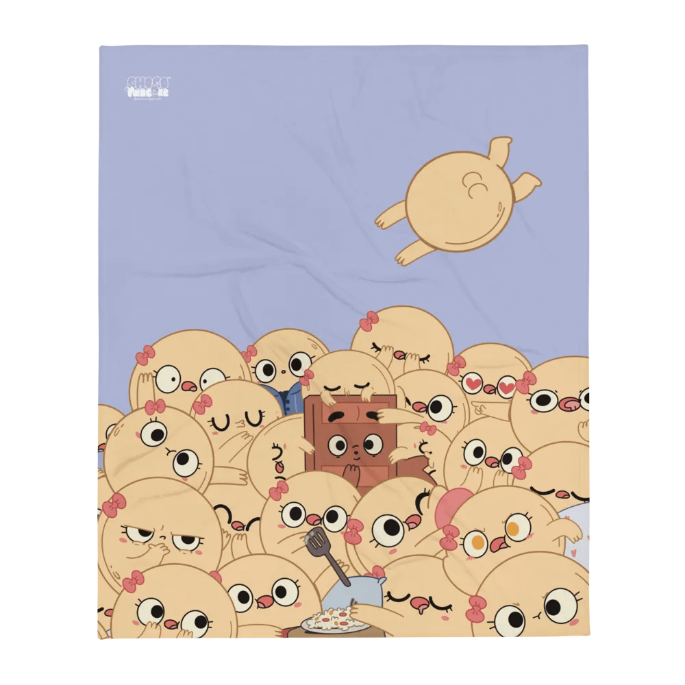 Pancake’s world Throw Blanket product image (4)