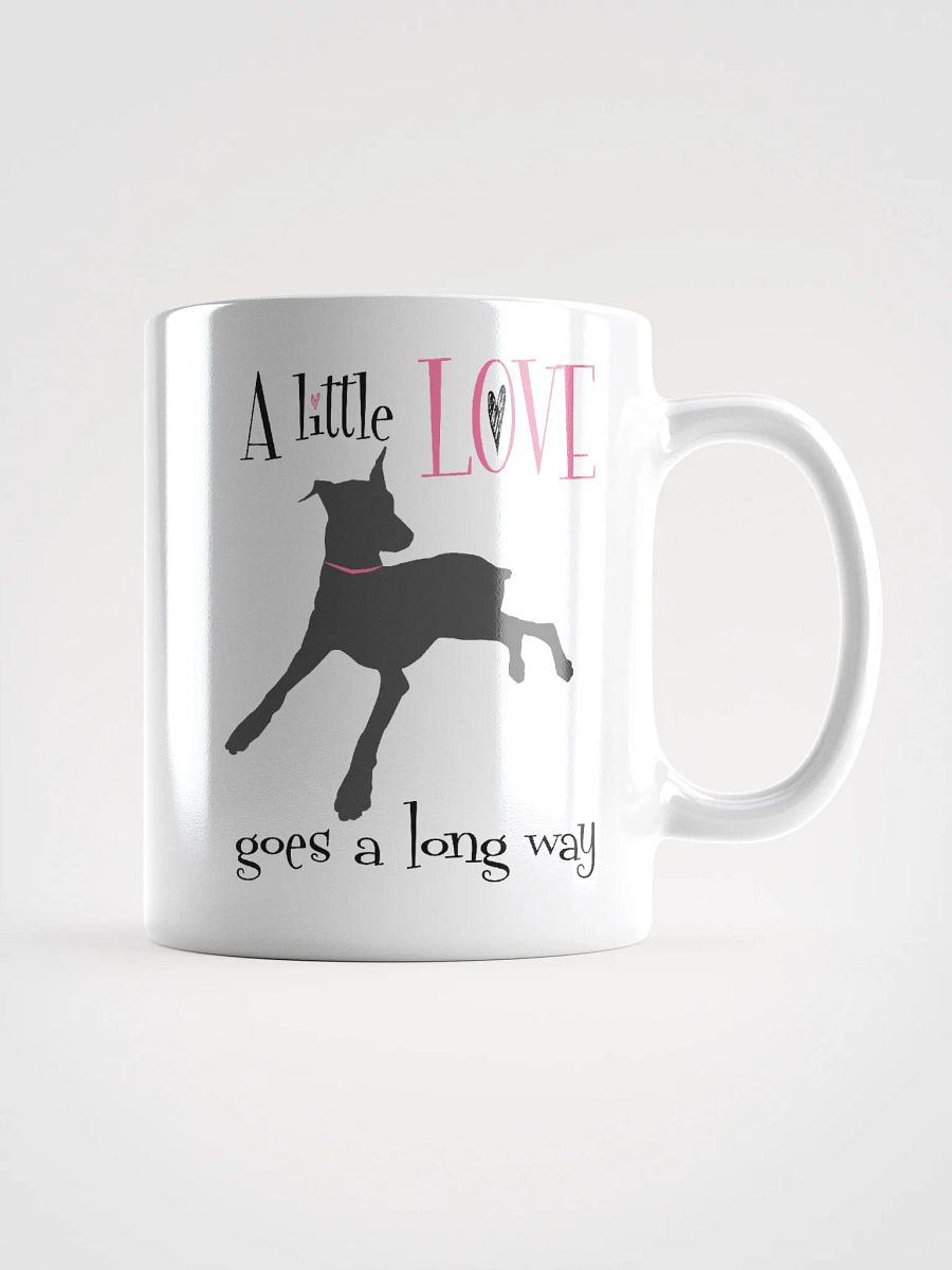 A little Love goes a long way, white mug product image (1)