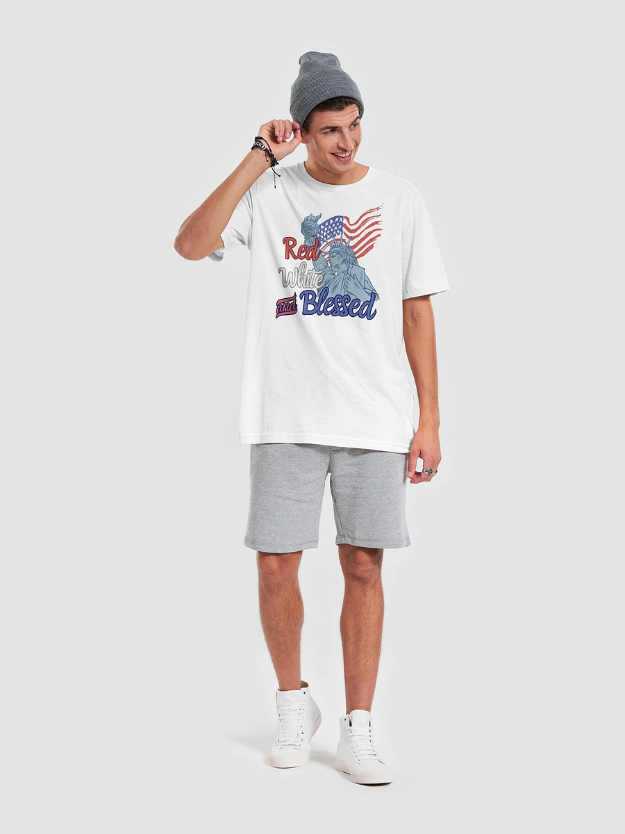 Red, White And Blessed T-Shirt product image (16)