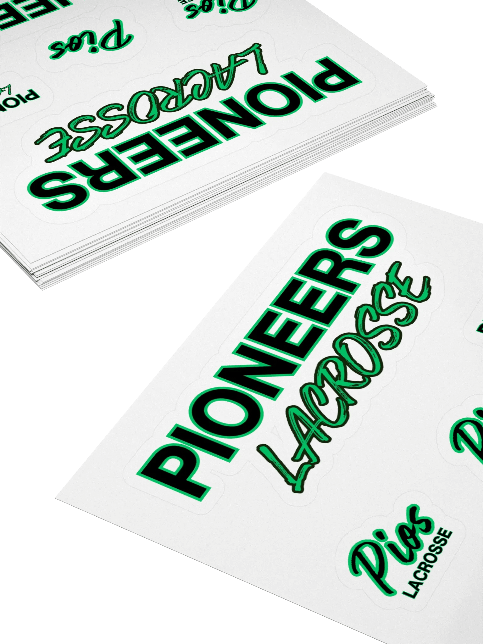 Pioneers Lacrosse Kiss-Cut Sticker Pack product image (4)