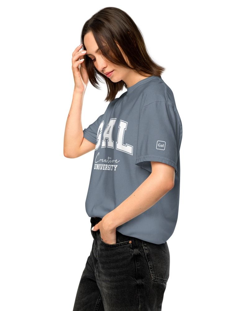 Gal University Heavyweight T-shirt (Unisex) product image (7)