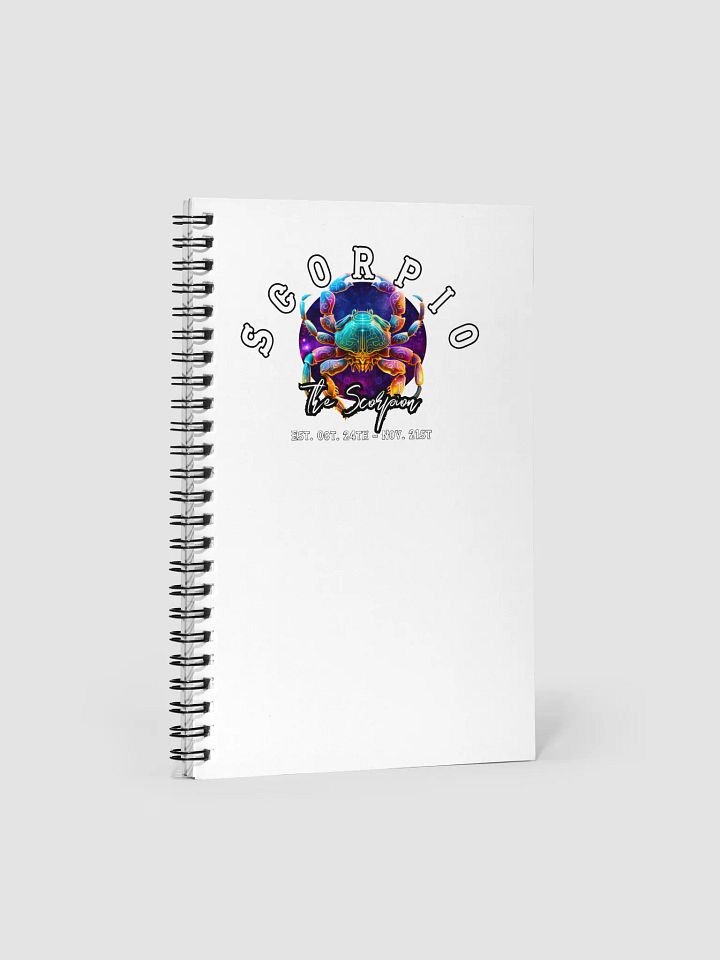 Scorpio - Zodiac Notebook product image (1)