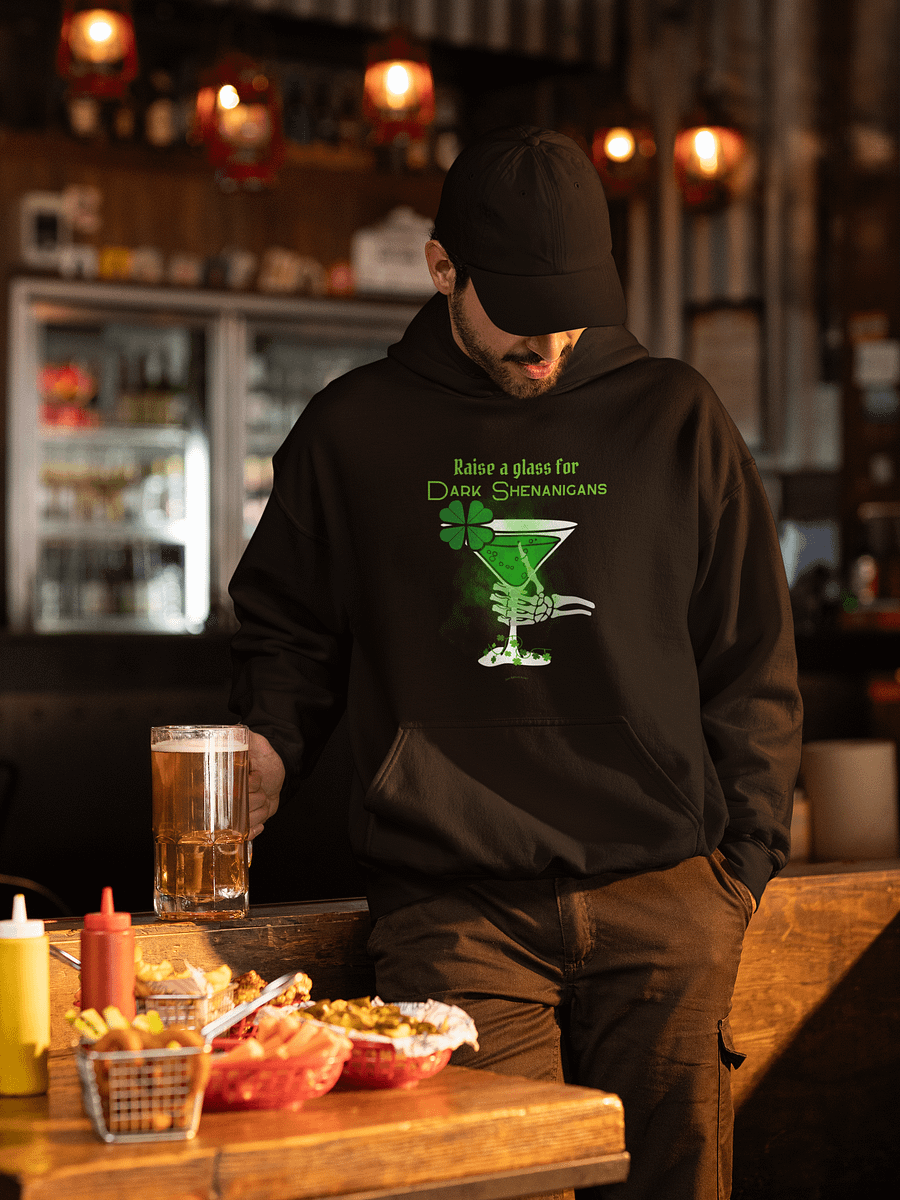 Raise a Glass to Dark Shenanigans St. Patrick's Day Hoodie product image (1)