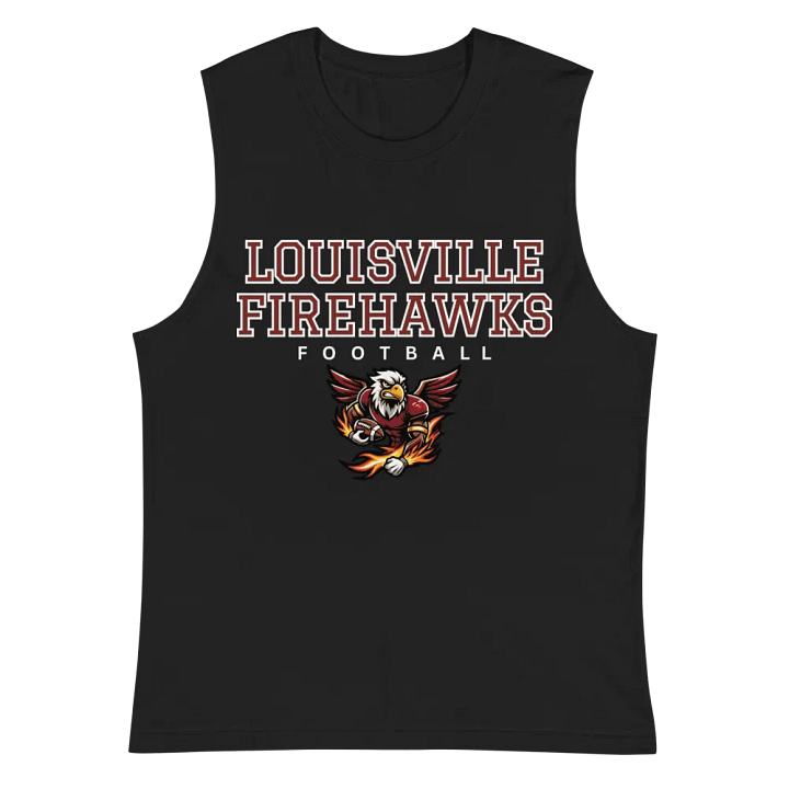 Louisville Firehawks Team Muscle T-Shirt product image (3)