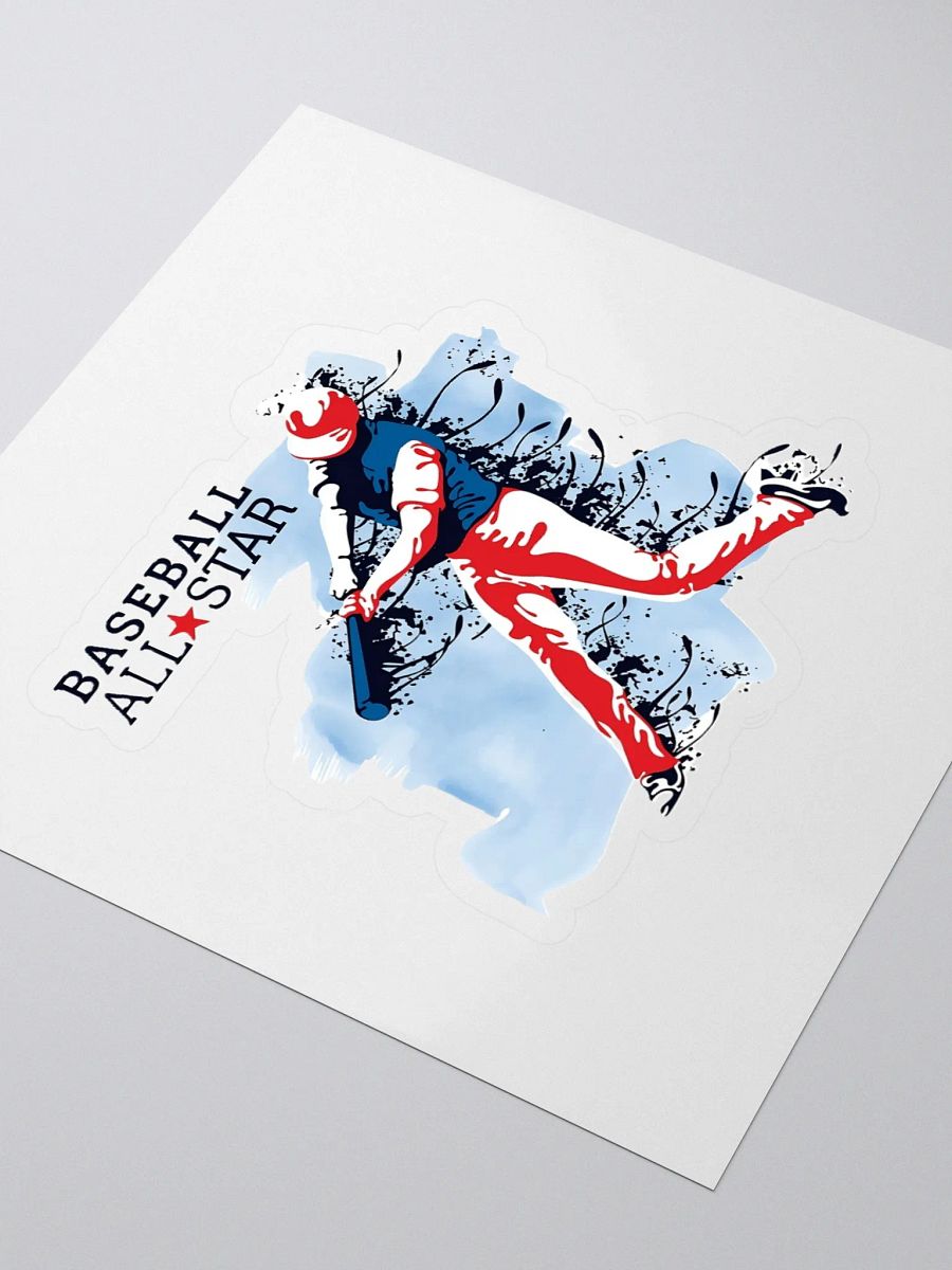 Cubs vs Dodgers Kiss Cut Stickers – Baseball Rivalry Decals for Fans | Delphi product image (3)