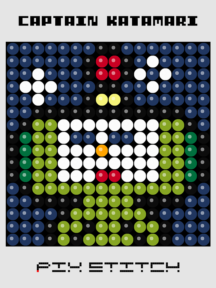 Captain Katamari Pixel Art product image (1)