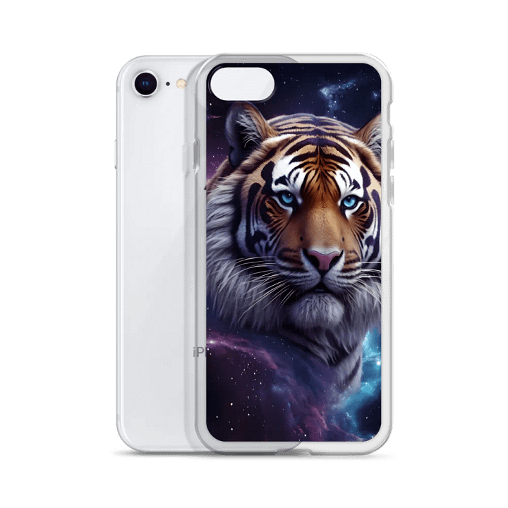 Cosmic Tiger iPhone Clear Case product image (2)