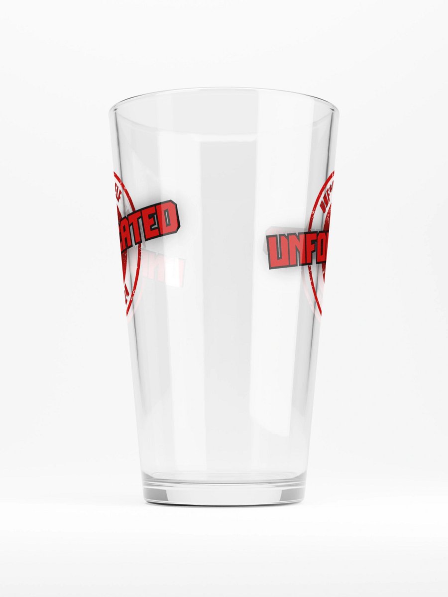 Unfornicated Pint Glass product image (2)