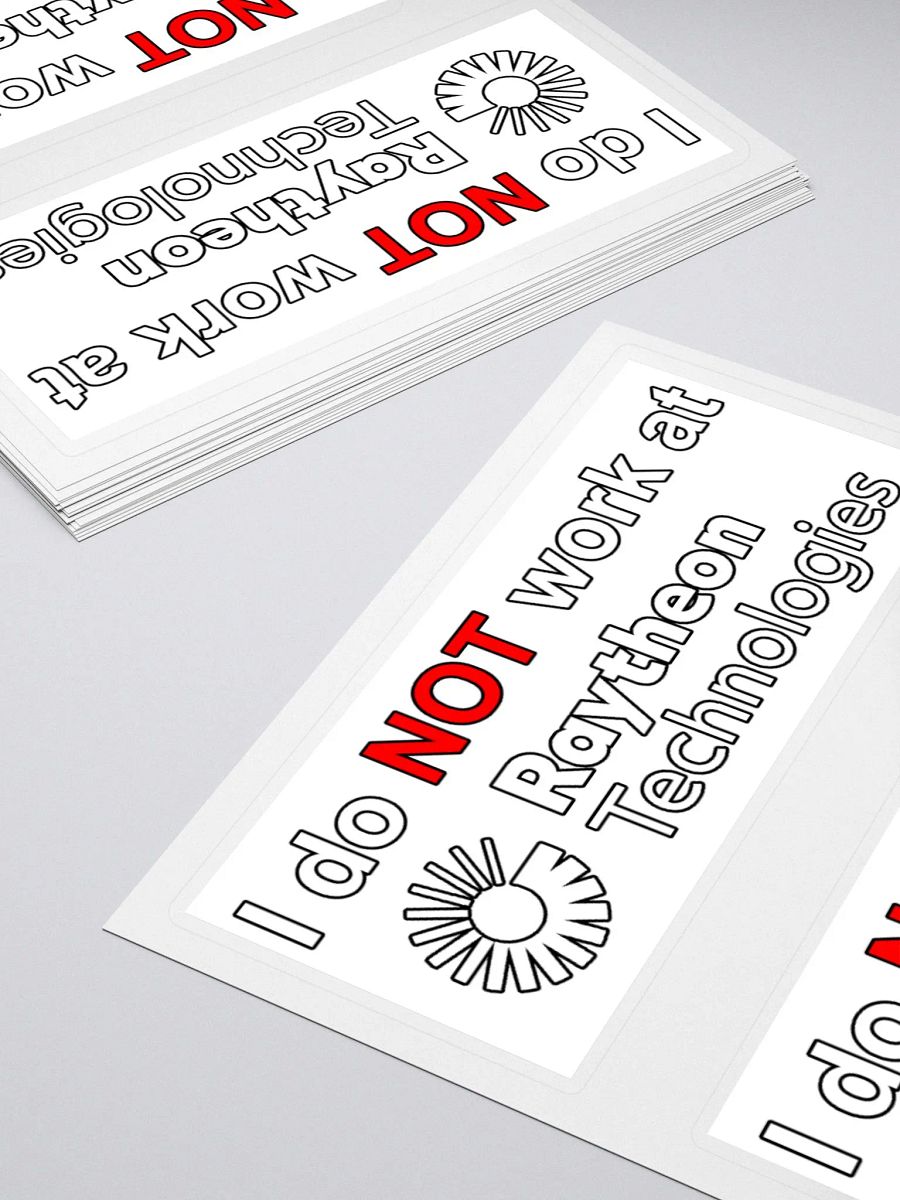 Defense Contractor Stickers product image (4)