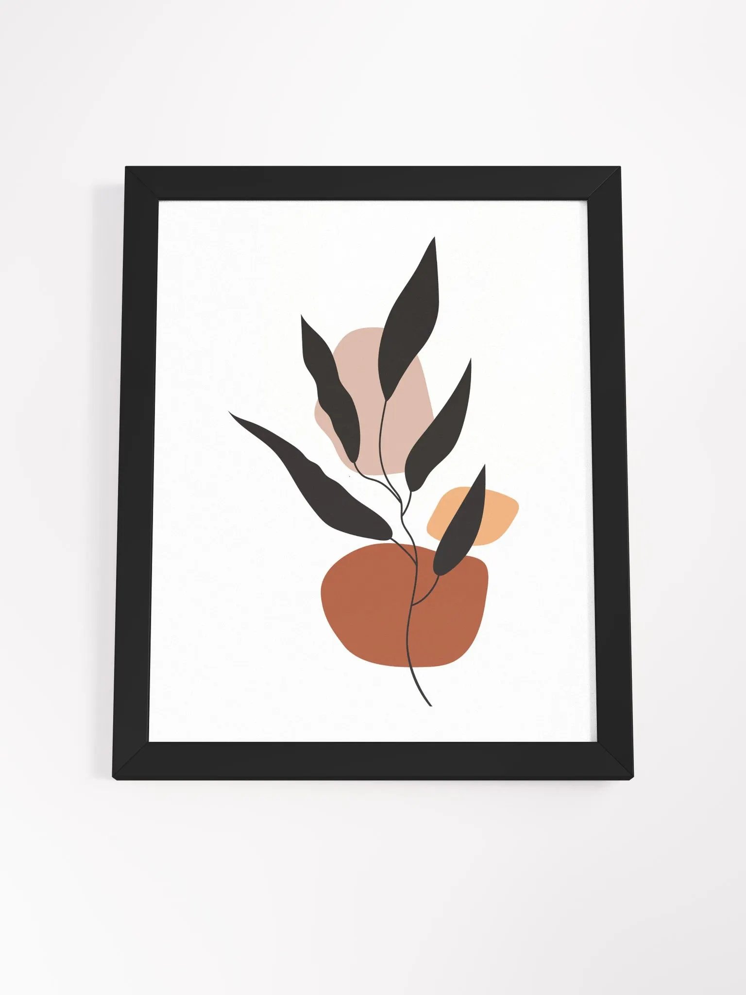Abstract Plant Framed Matte Poster product image (59)