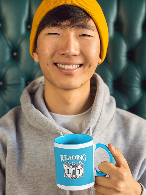 Reading Is Lit Coffee Mug product image (1)