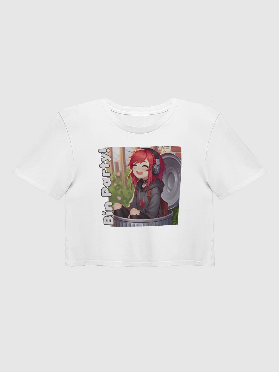 Bin Party Cropped T-Shirt product image (3)