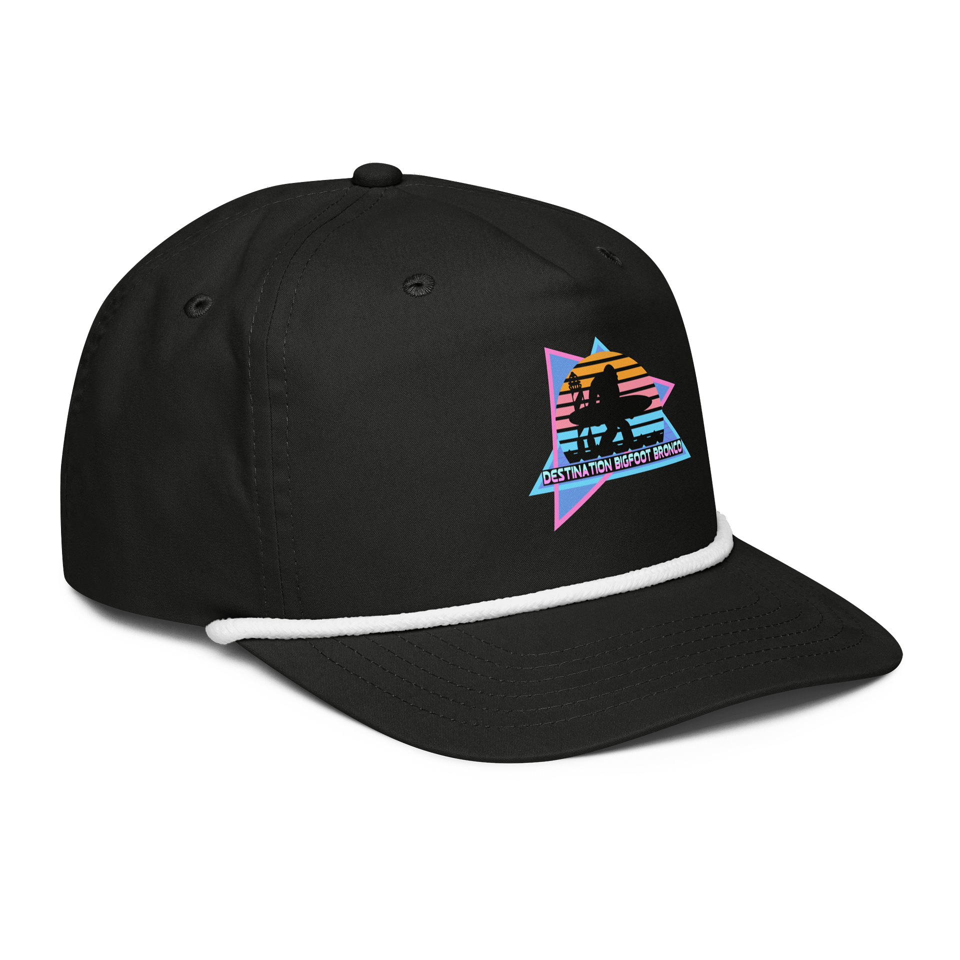 Destination Bigfoot Bronco Retro-Inspired Rope Hat (Multiple Color Options) product image (8)