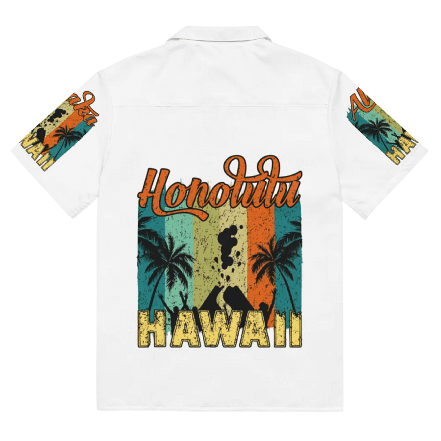 Hawaiian Inspired Button-Down Shirt product image (4)