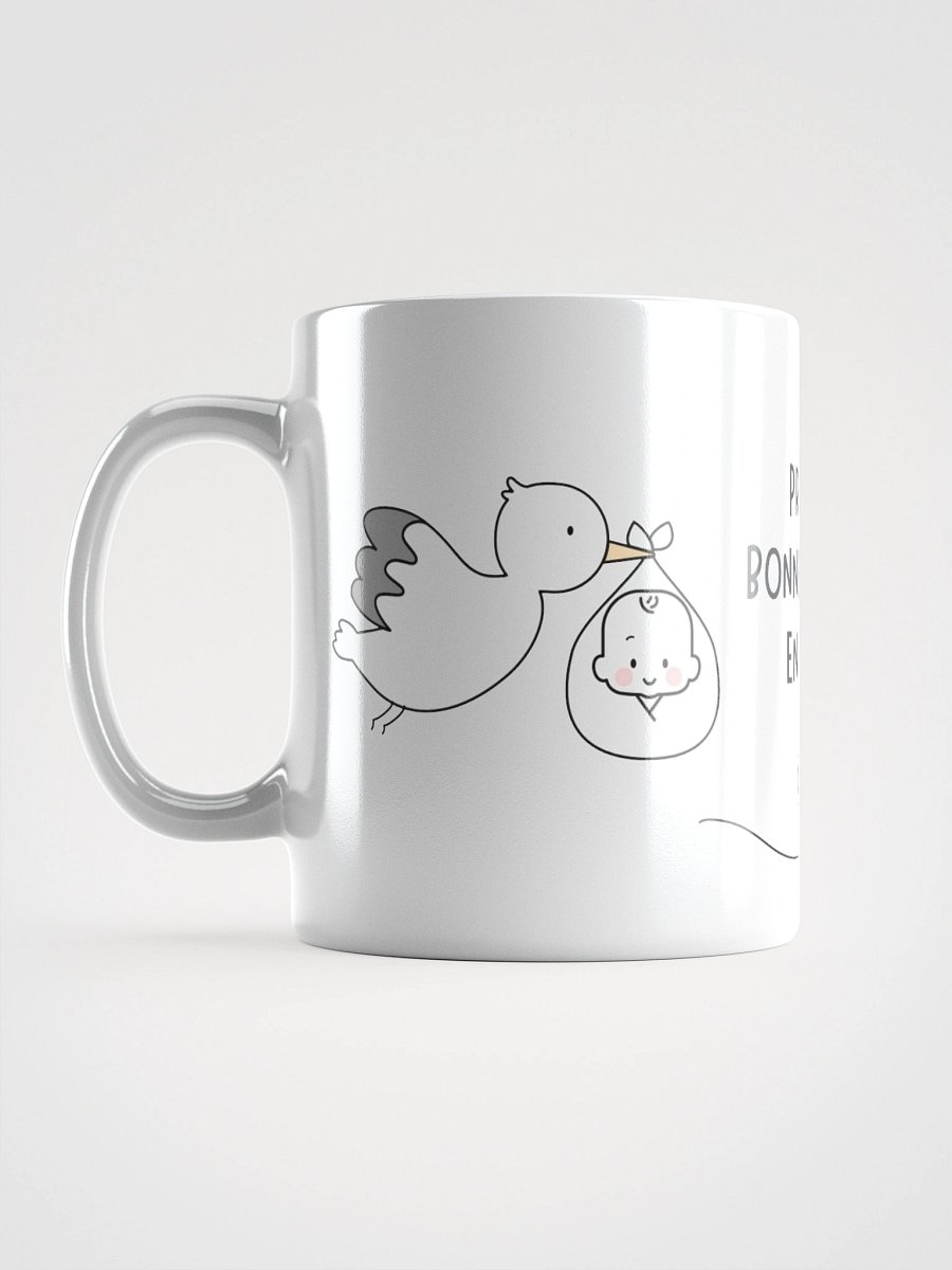 Mug Blanc - Promue Bonne-Maman en 2026 - Cigogne Annonce Naissance - Cadeau Original product image (2)