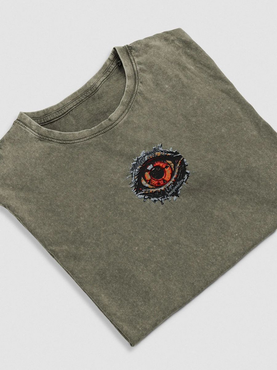 Eyes of Imagination Embroidered Husky Denim Tee product image (1)