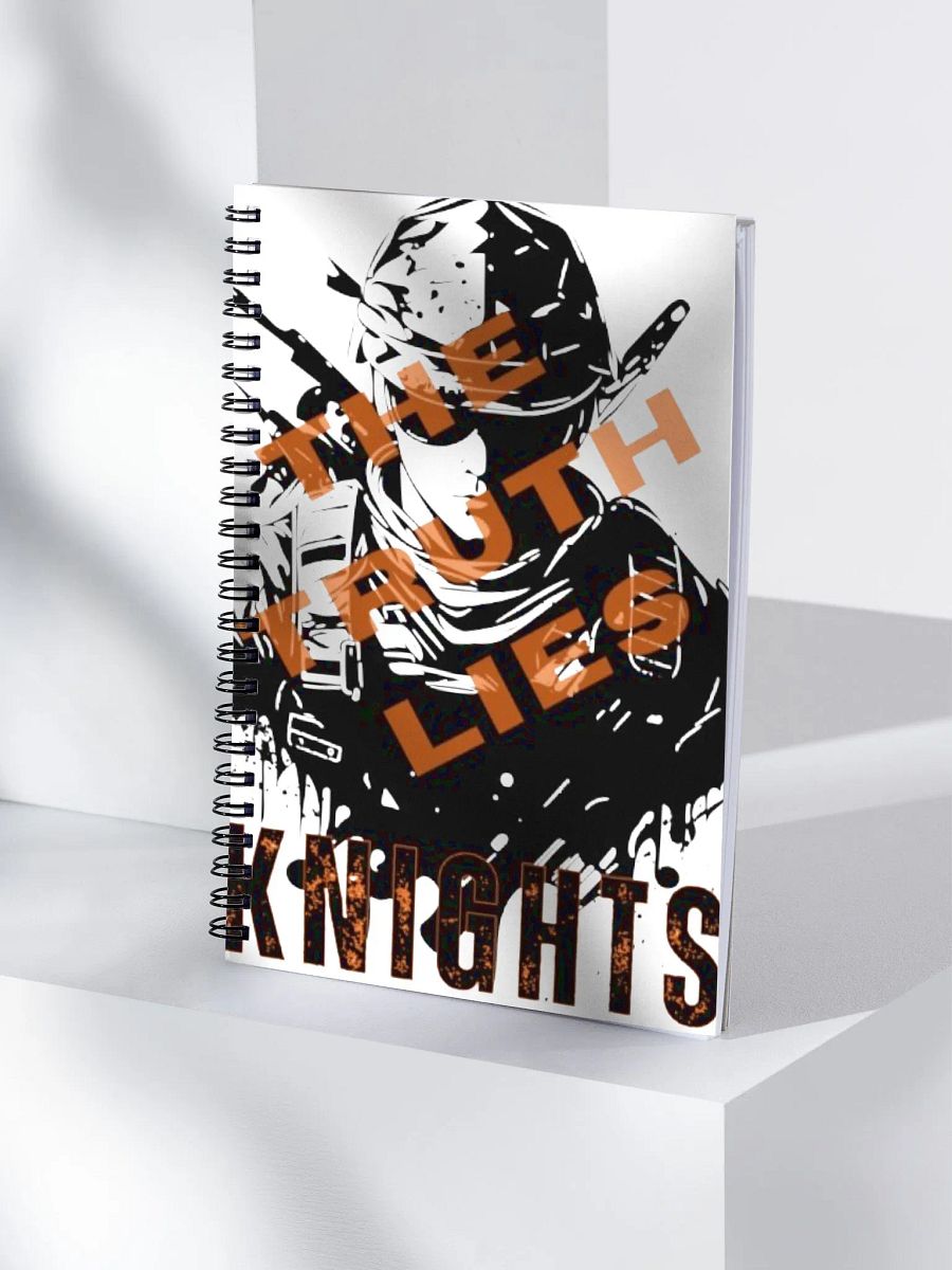 The Truth Lies Spiral Notebook product image (4)