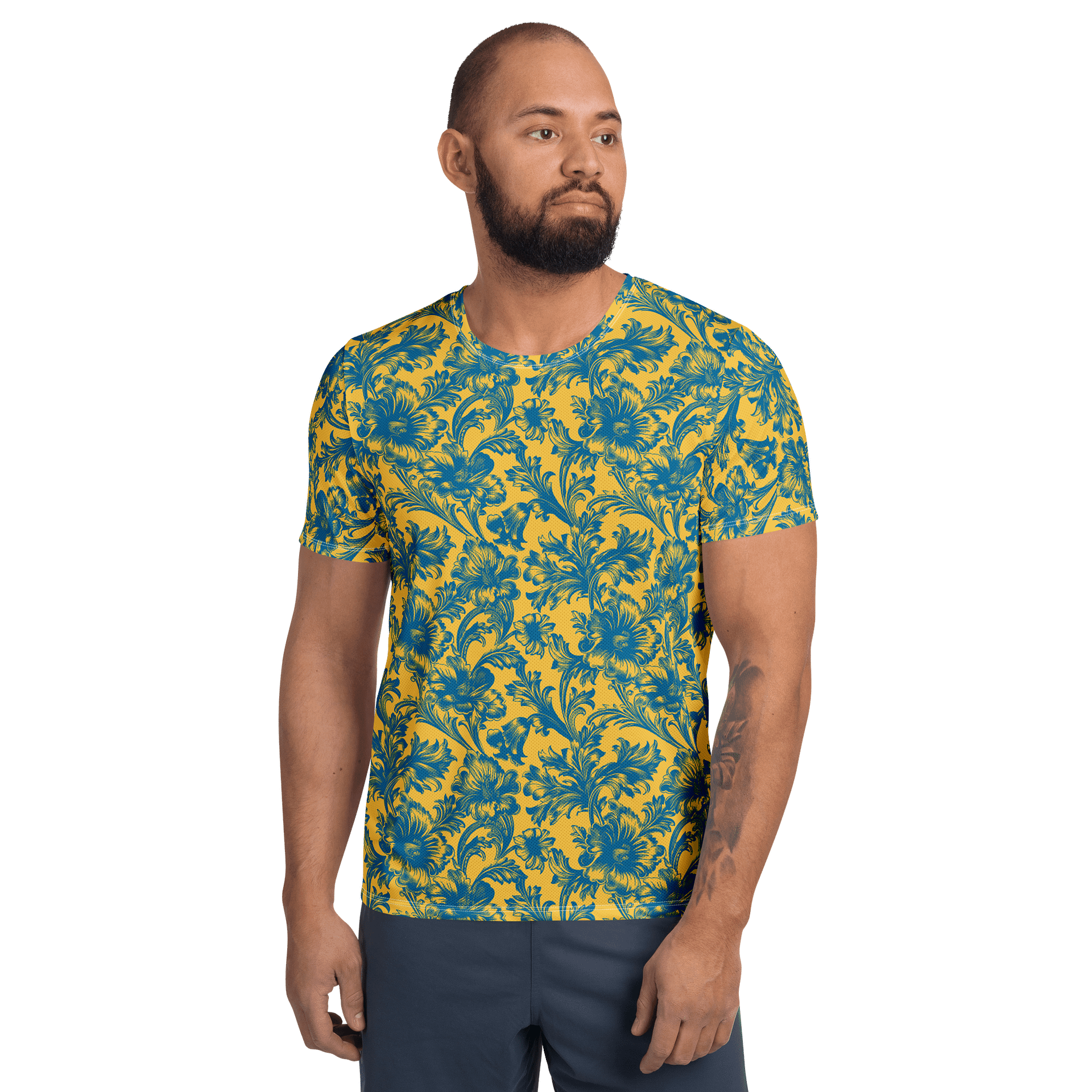 Fleur Royale | Men´s Athletic T-Shirt product image (2)