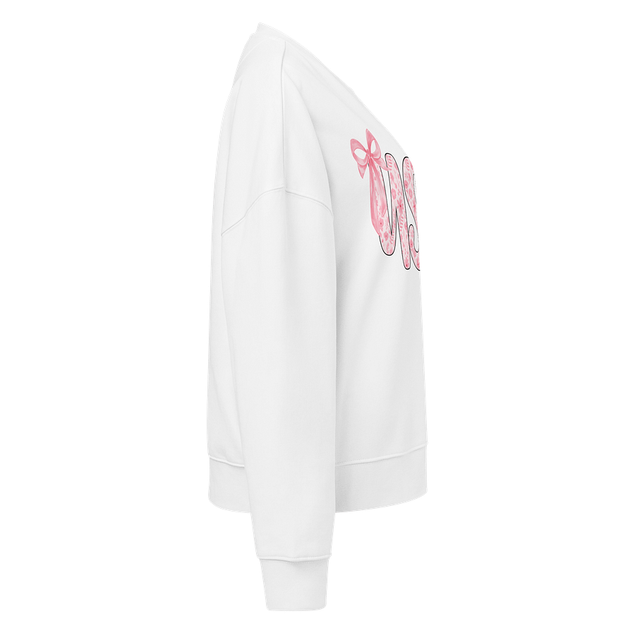 Floral USA Organic Sweatshirt product image (4)