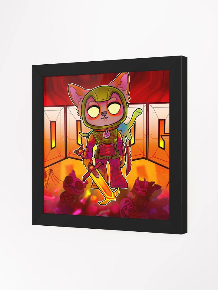 DOOG FRAMED SQUARE POSTER product image (2)