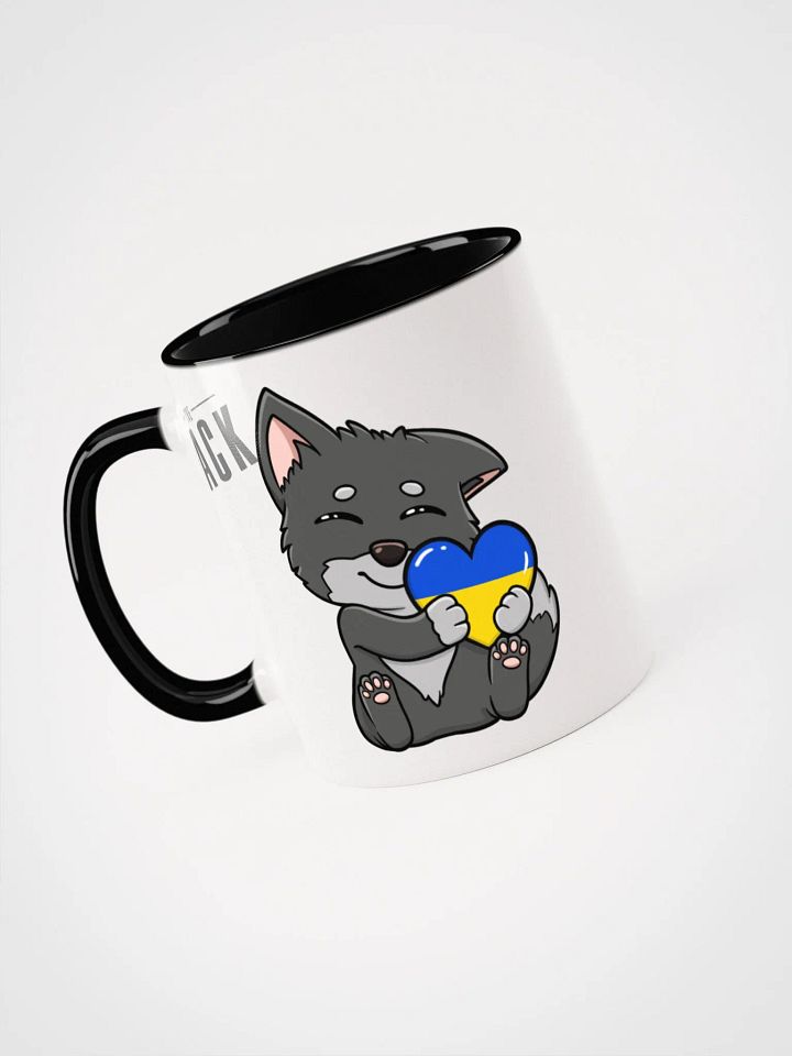 Duo Emote Mug - Love for Ukraine product image (2)