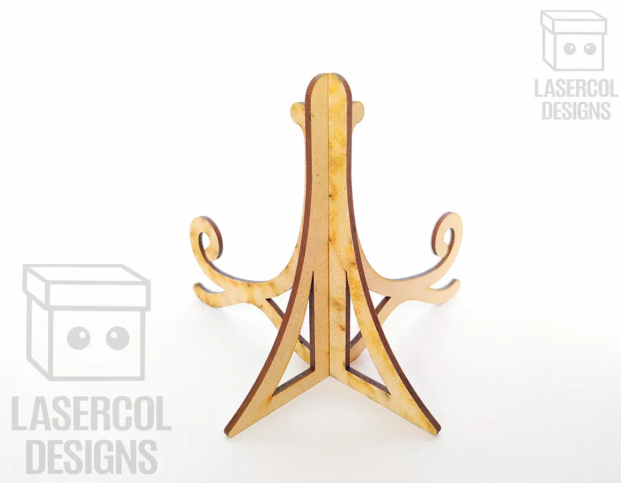 Easel Plate Stand Set 2 - Laser Cut Files product image (9)