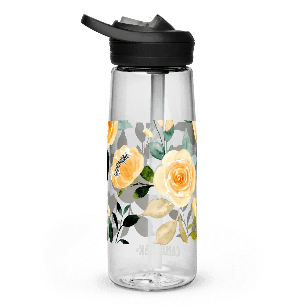 Yellow Rose Delight waterbottle product image (4)