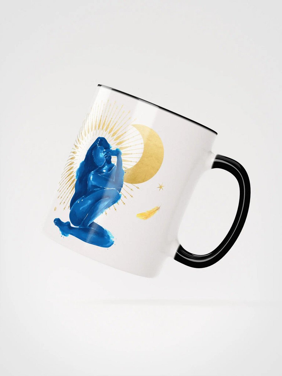 Goddess Golden Moon in Blue with Black Handle product image (3)