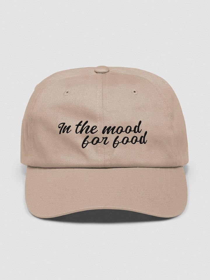In The Mood For Food | Dad Hat – Black Pepper product image (1)