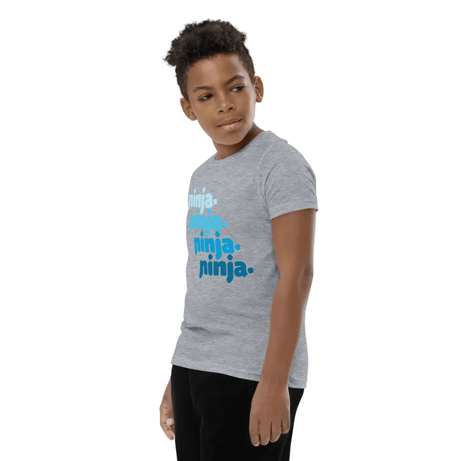 Quad Ninja Kids Tee: Blue product image (9)