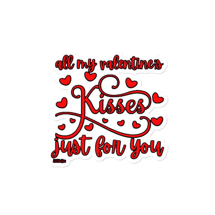 ALL MY VALENTINE'S KISSES JUST FOR YOU product image (2)