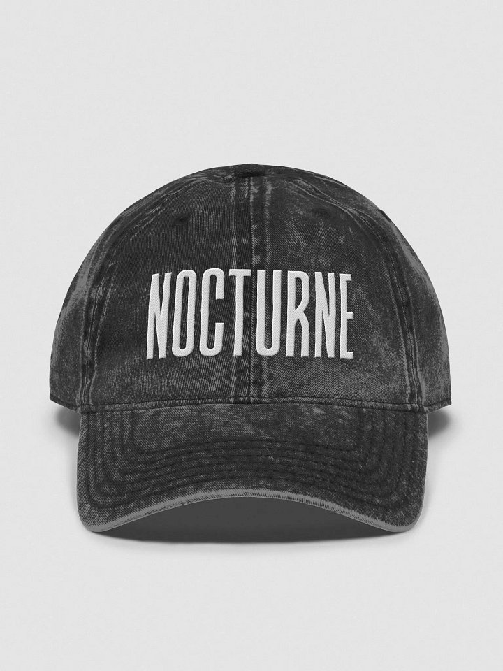 NOCTURNE Vintage Washed Cap product image (2)