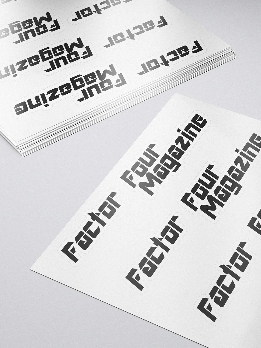 Factor Four Magazine Stickers product image (5)