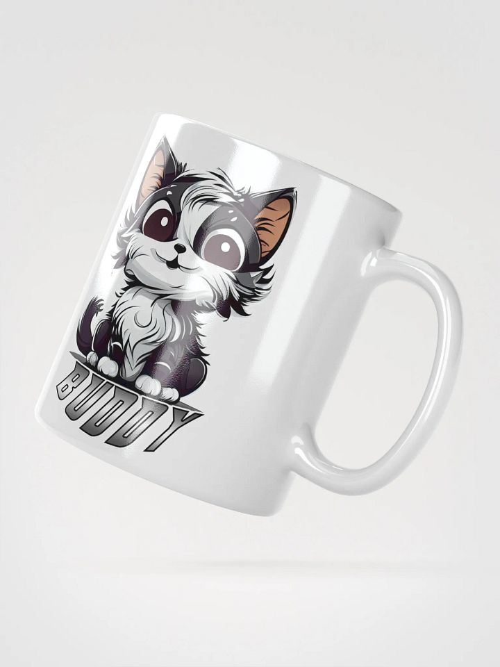 Buddy White Glossy Mug product image (5)